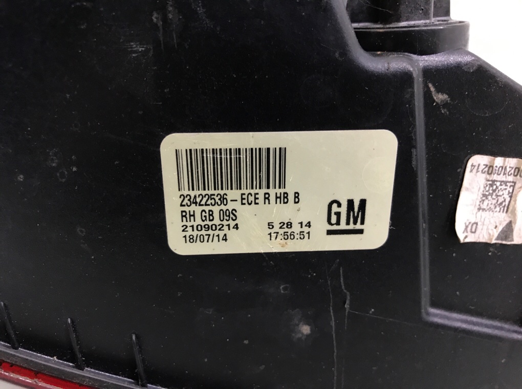 Фонарь задний правый бу для Opel Insignia 1 1.8 i, 2014 г. Фонарь задний правый бу для Opel Insignia 1 1.8 i, 2014 г.