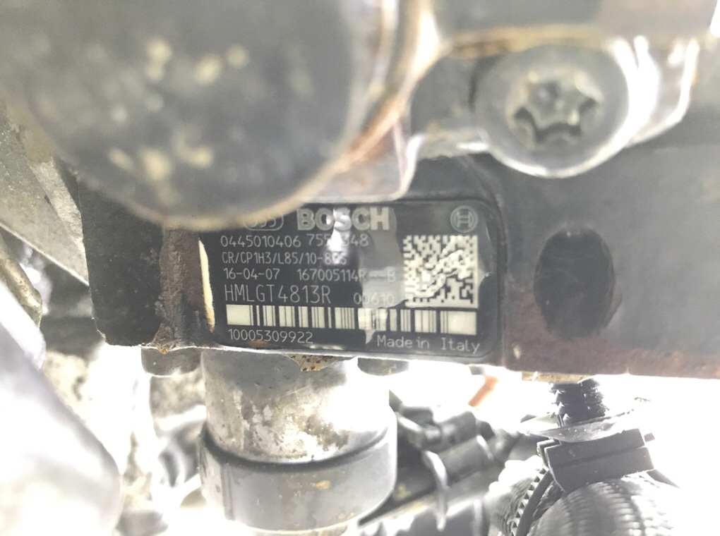 Двигатель (ДВС)  бу для Renault Trafic 3 1.6 CDTi,  2016 г.