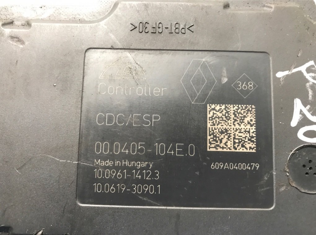 Блок ABS бу для Renault Megane 3 1.5 DCi, 2009 г. Блок ABS бу для Renault Megane 3 1.5 DCi, 2009 г.