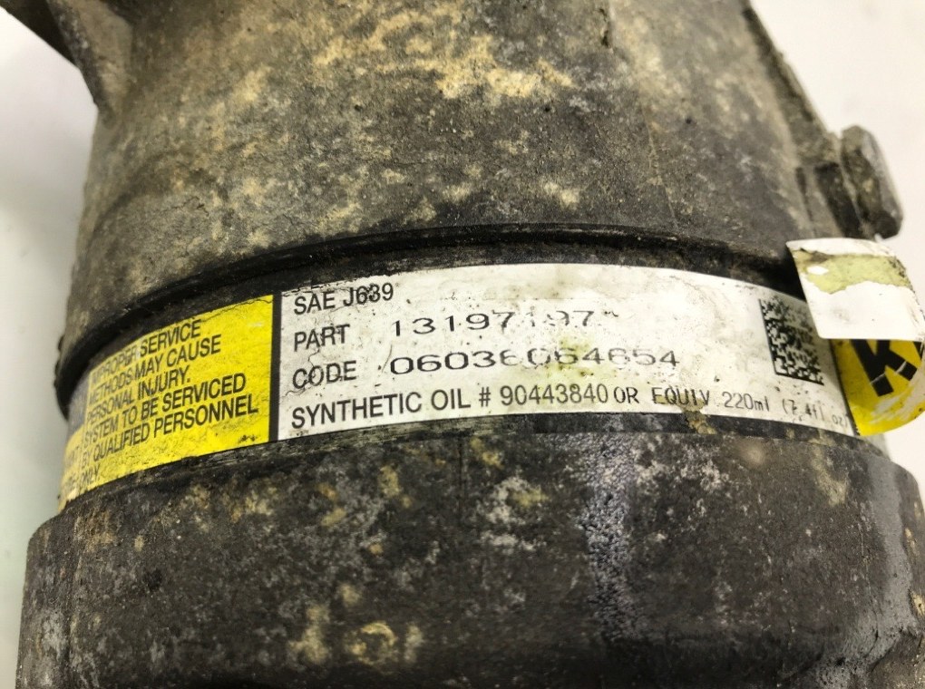 Компрессор кондиционера бу для Opel Vectra C 1.9 CDTi, 2006 г. Компрессор кондиционера бу для Opel Vectra C 1.9 CDTi, 2006 г.