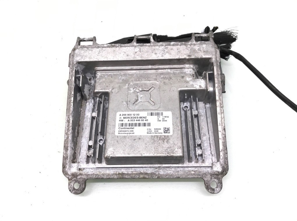Блок управления двигателем бу для Mercedes A W169 1.5 i, 2011 г.
