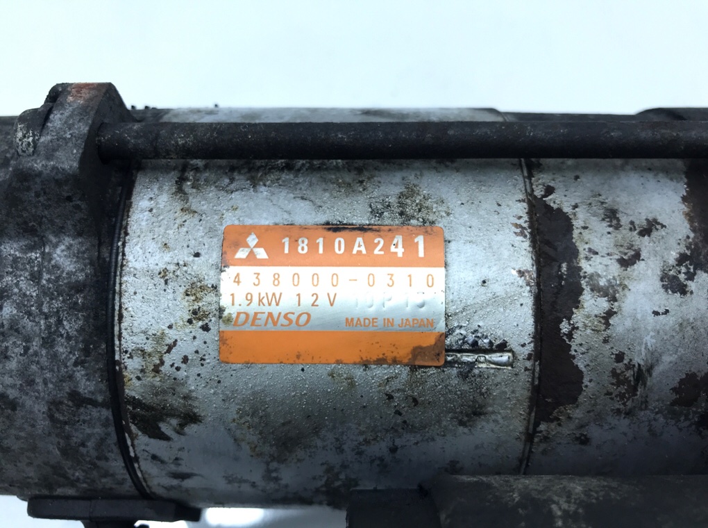 Стартер бу для Mitsubishi Outlander 3 2.3 DiD, 2013 г. Стартер бу для Mitsubishi Outlander 3 2.3 DiD, 2013 г.