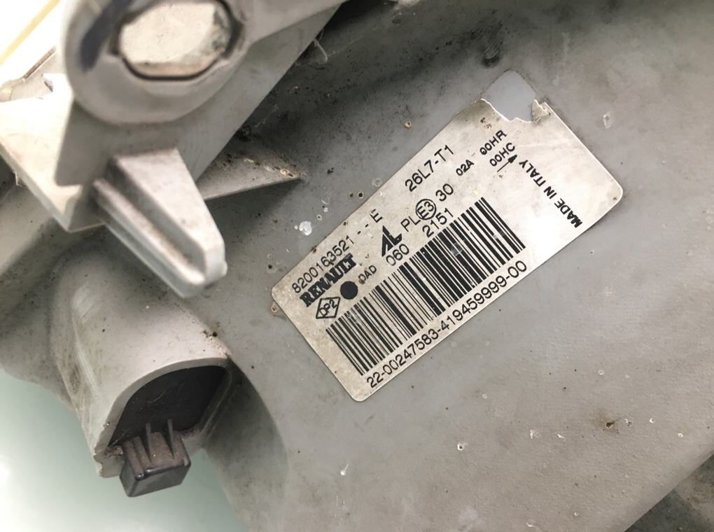 Фара правая бу для Opel Movano 1 2.5 CDTi, 2008 г. Фара правая бу для Opel Movano 1 2.5 CDTi, 2008 г.