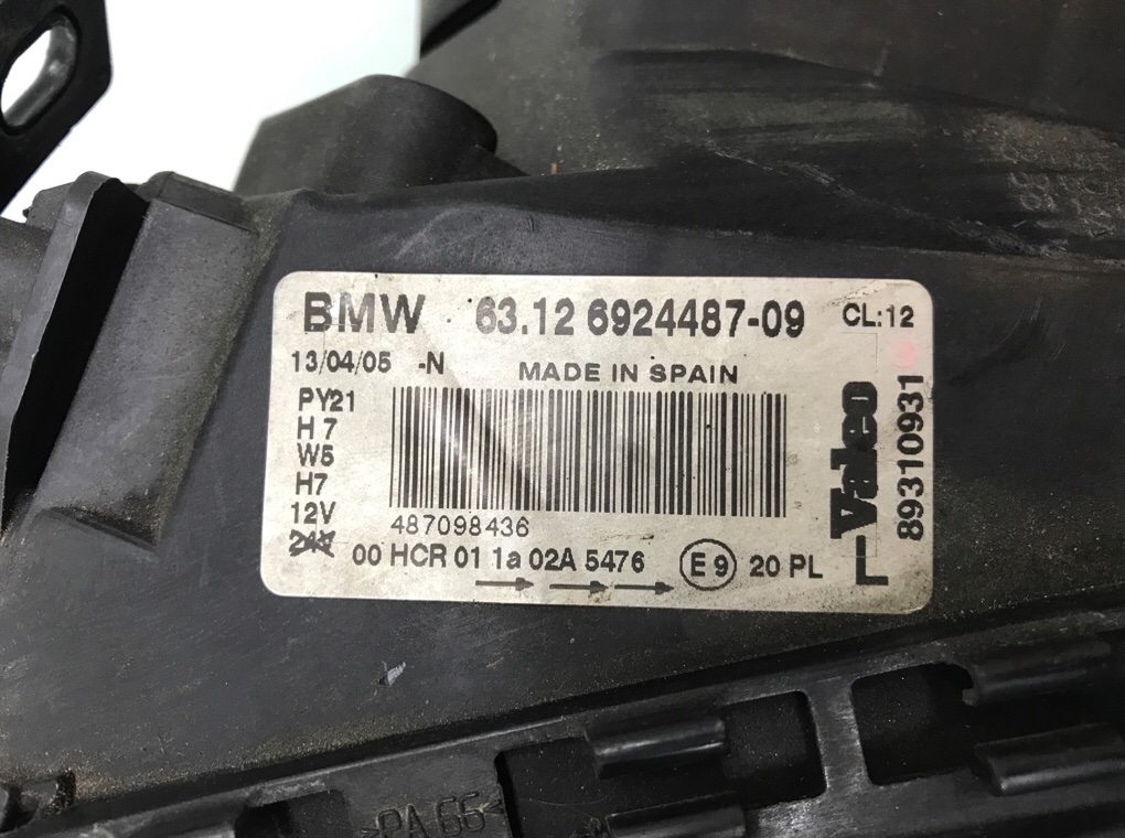 Фара левая бу для BMW 1 E87/E81/E82/E88 1.6i, 2008 г. Фара левая бу для BMW 1 E87/E81/E82/E88 1.6i, 2008 г.
