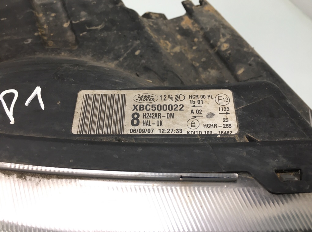 Фара правая бу для Land Rover Discovery 3 2.7 TD,  2007 г.