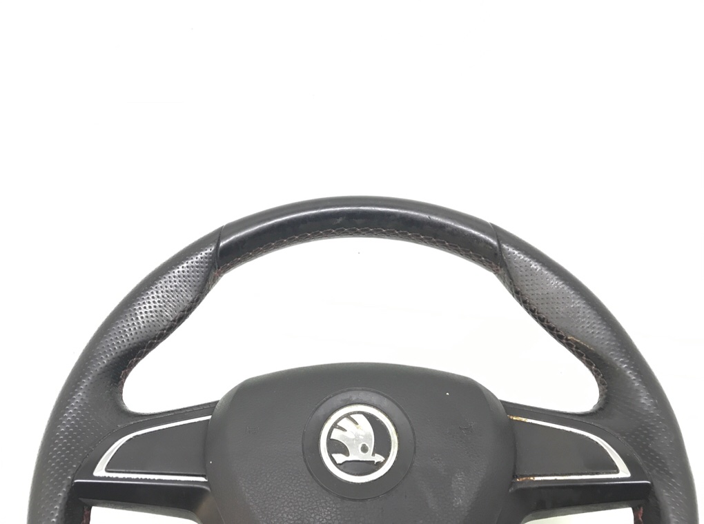 Руль бу для Skoda Fabia 2 1.2 TSI, 2013 г. Руль бу для Skoda Fabia 2 1.2 TSI, 2013 г.