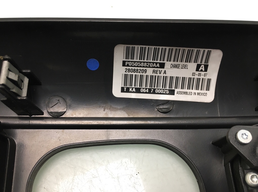 Блок управления печки/климат-контроля бу для Chrysler Grand Voyager 4 2.8 CRDi,  2007 г.