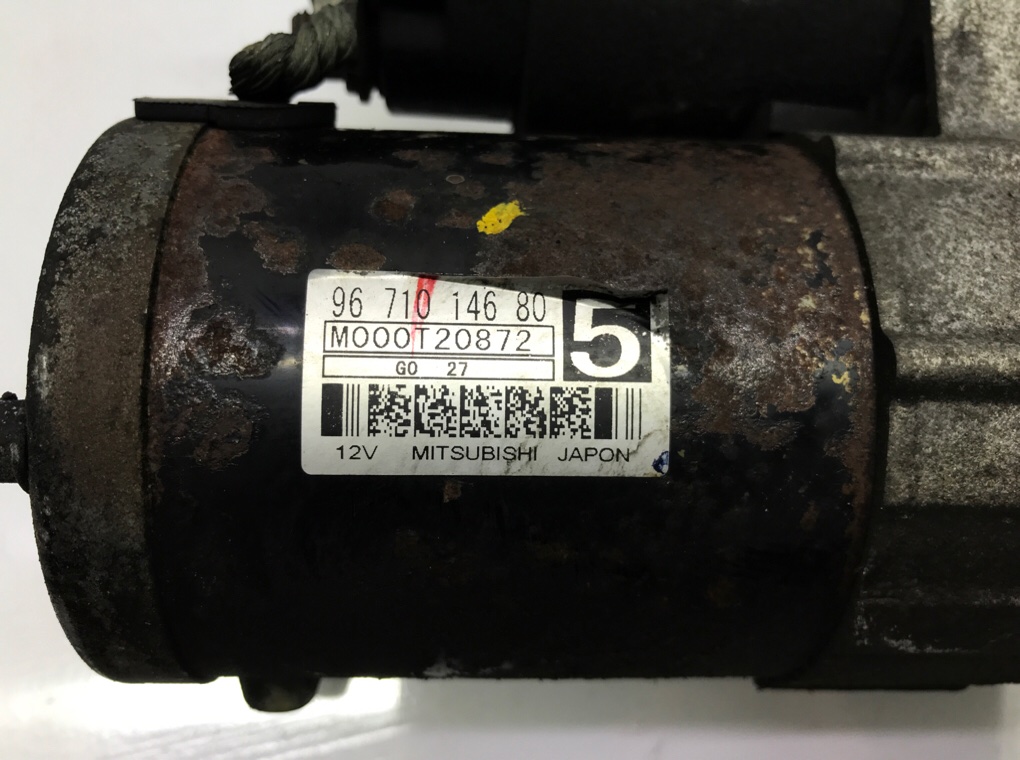 Стартер бу для Peugeot 4007  2.2 HDi,  2011 г.