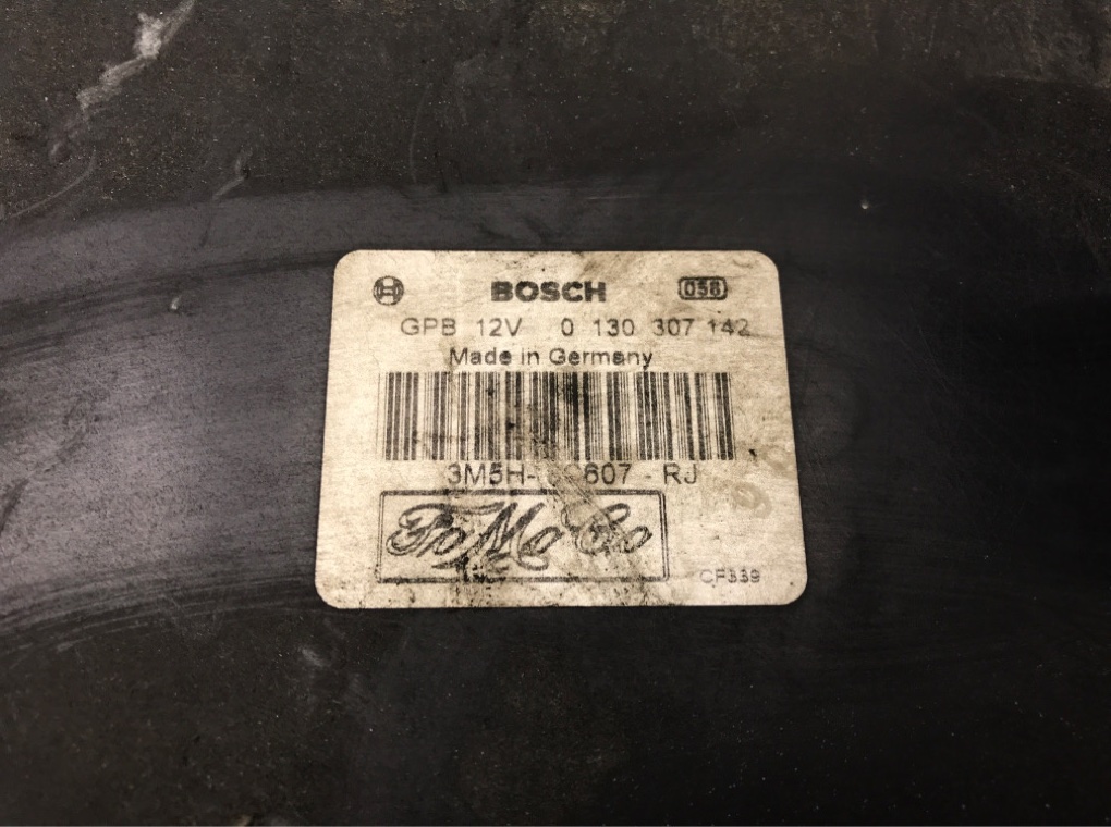 Вентилятор радиатора бу для Ford Focus 2 1.6 TDCi,  2010 г.