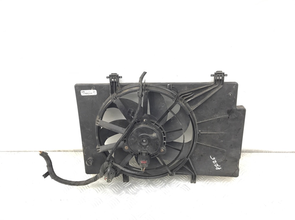 Вентилятор радиатора бу для Ford Fiesta 6 1.4 TDCi, 2009 г.