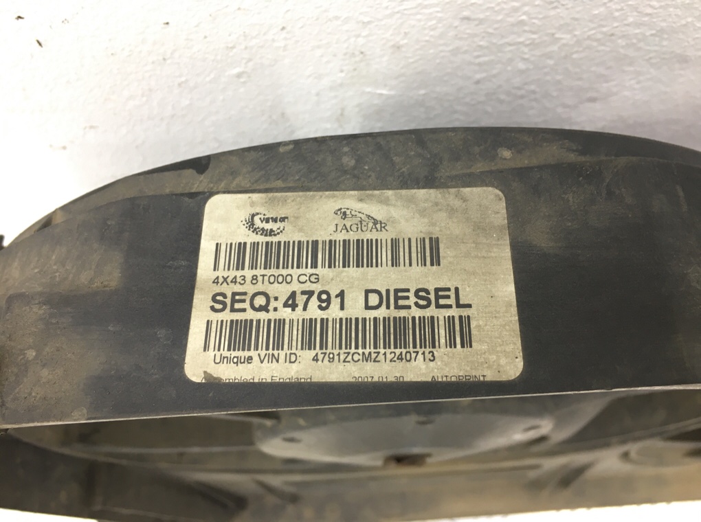 Вентилятор радиатора бу для Jaguar X-Type  2.2 TDCi,  2007 г.