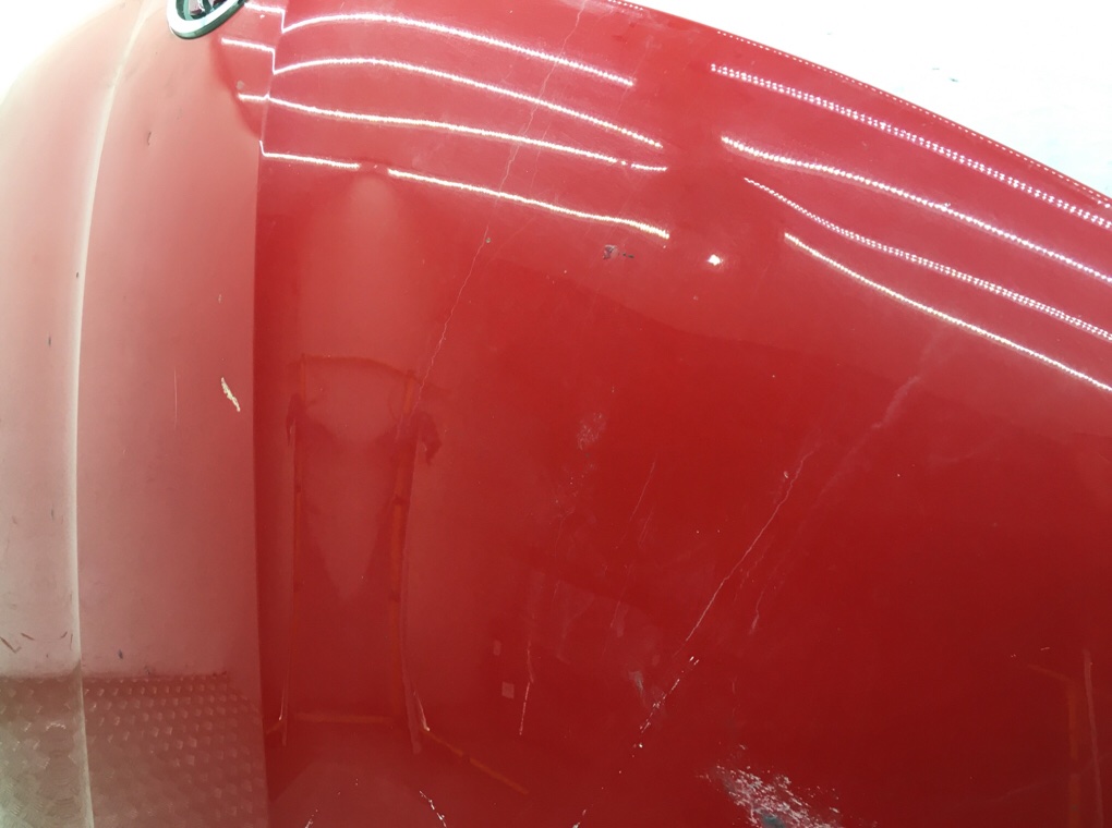 Капот бу для Skoda Rapid  1.6 TDi,  2014 г.