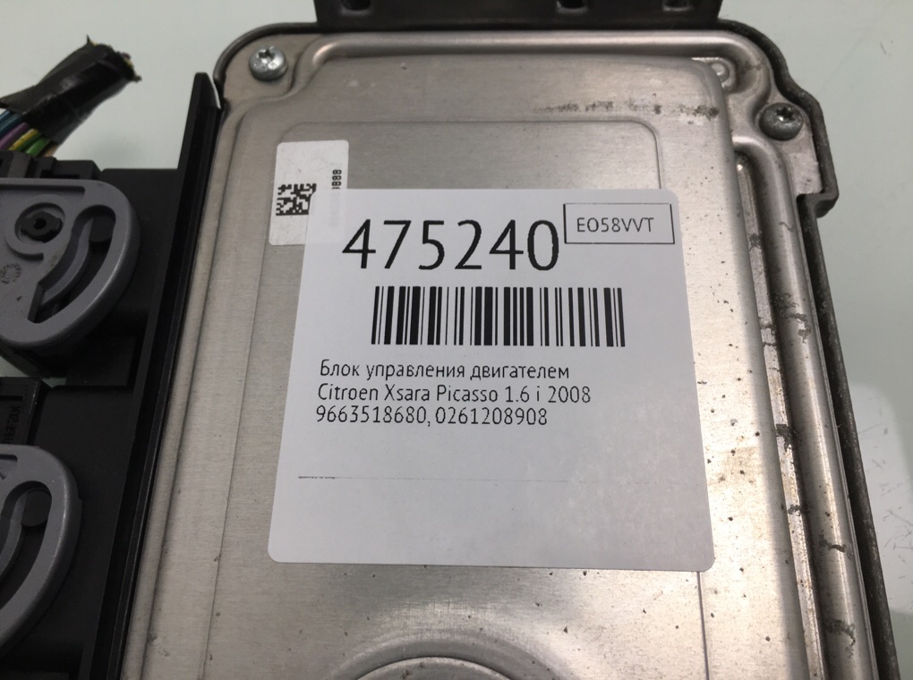 Блок управления двигателем бу для Citroen Xsara Picasso 1.6 i, 2008 г. Блок управления двигателем бу для Citroen Xsara Picasso 1.6 i, 2008 г.