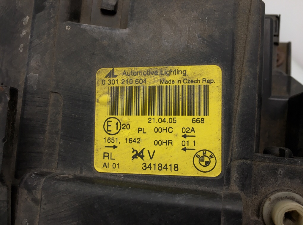 Фара правая бу для BMW X3 E83 2.0 TD,  2005 г.