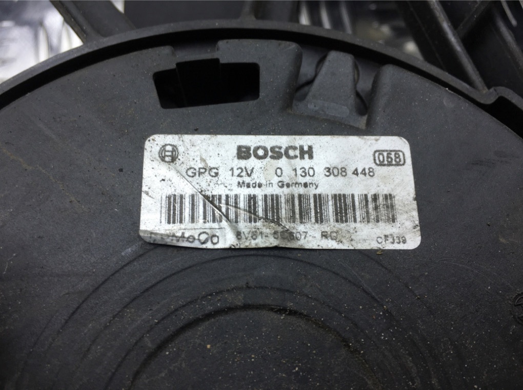 Вентилятор радиатора бу для Ford Focus 3 2.0 TDCi,  2013 г.