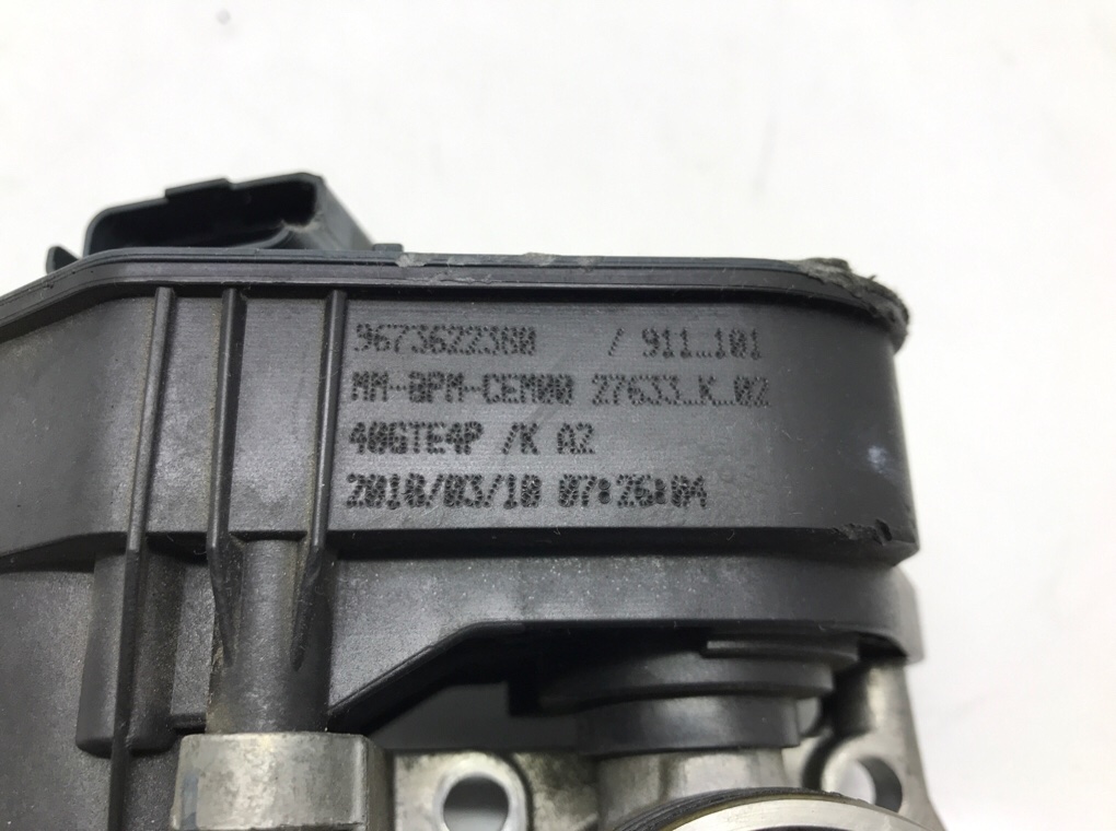 Заслонка дроссельная бу для DS 3 1 1.2 i, 2018 г. Заслонка дроссельная бу для DS 3 1 1.2 i, 2018 г.