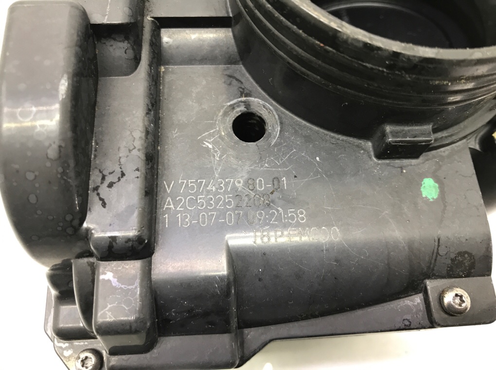 Заслонка дроссельная бу для Mini Cooper R56 1.6 i, 2007 г. Заслонка дроссельная бу для Mini Cooper R56 1.6 i, 2007 г.