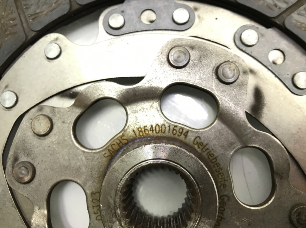 Комплект сцепления бу для Audi A3 8P 1.9 TDi,  2006 г.