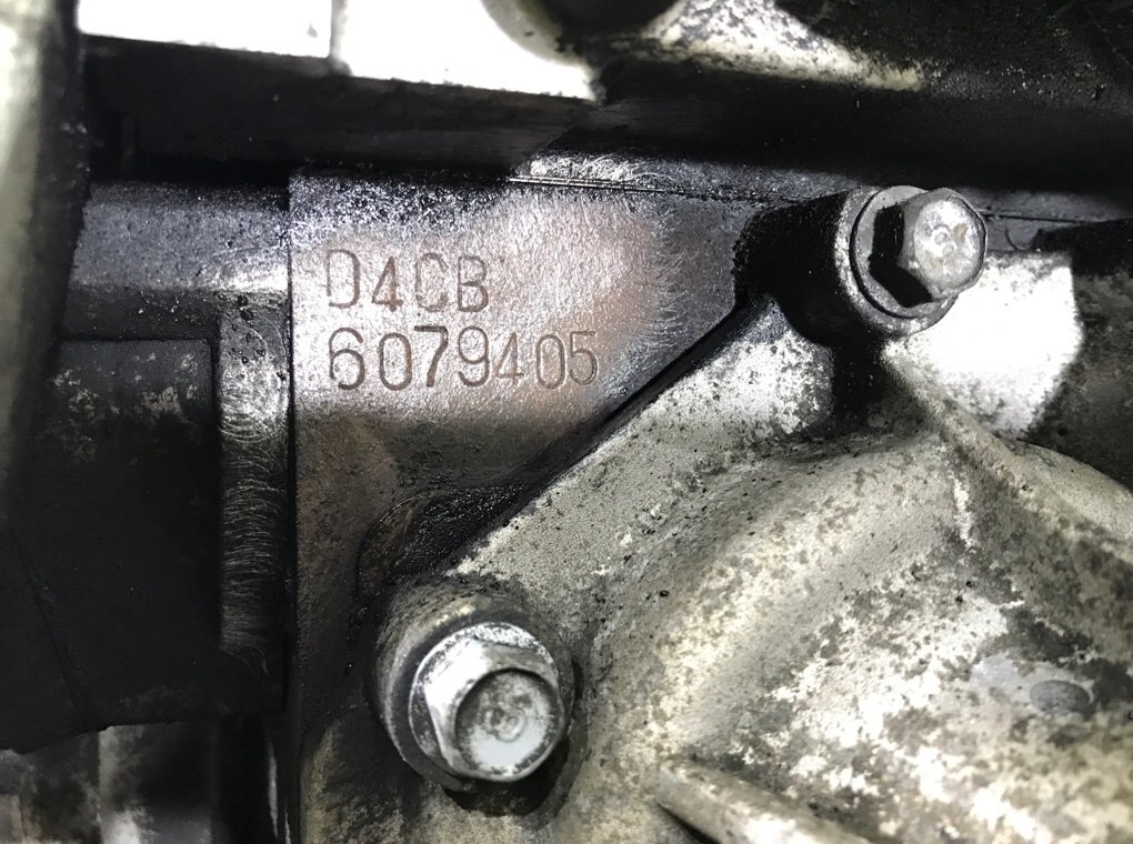 Двигатель (ДВС)  бу для Kia Sorento 1 2.5 CRDi,  2006 г.