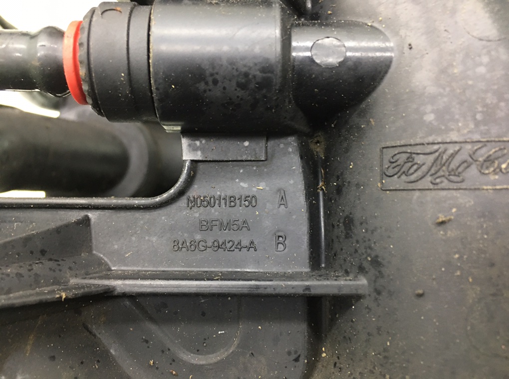 Коллектор впускной бу для Ford Fiesta 6 1.2 i,  2009 г.