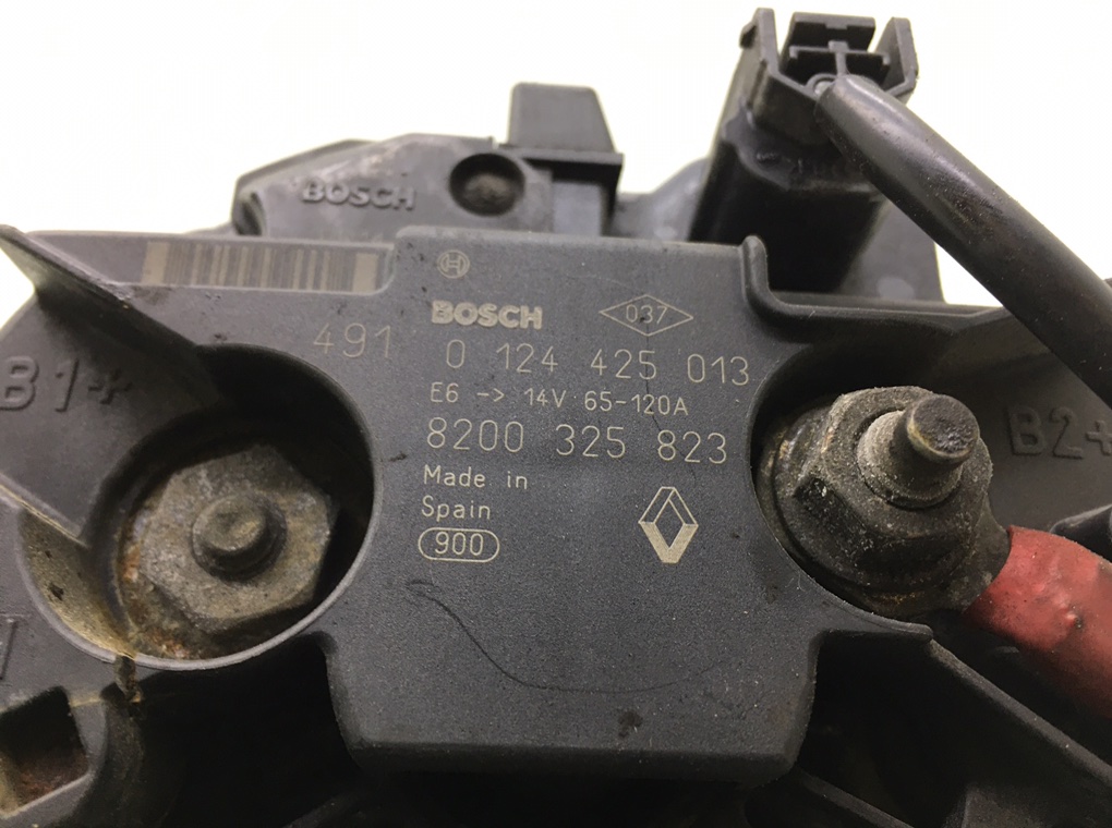 Генератор бу для Renault Modus 1.4 i, 2007 г. Генератор бу для Renault Modus 1.4 i, 2007 г.