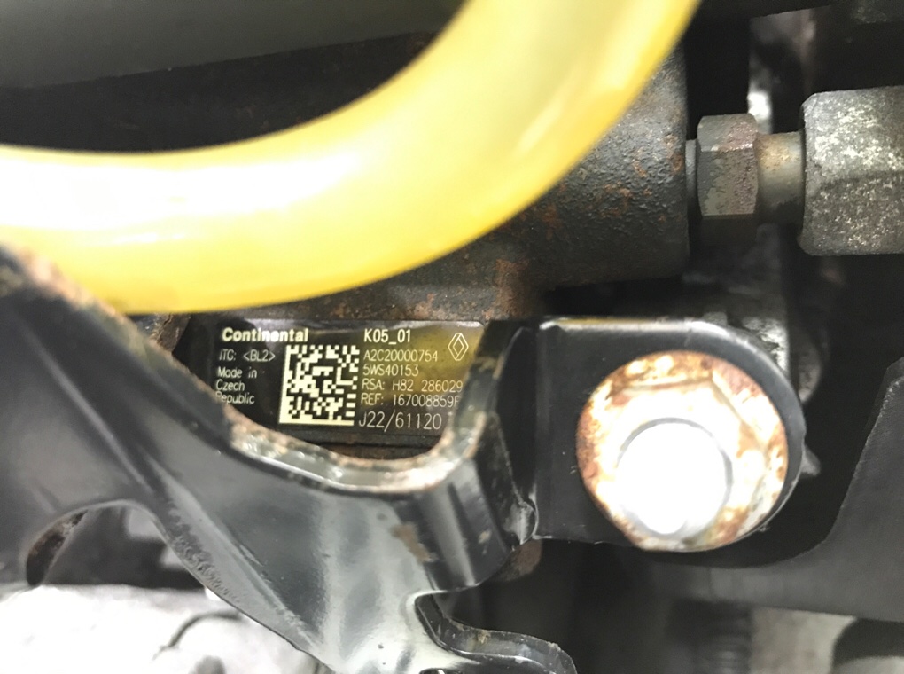 Двигатель (ДВС)  бу для Renault Megane 3 1.5 DCi,  2010 г.