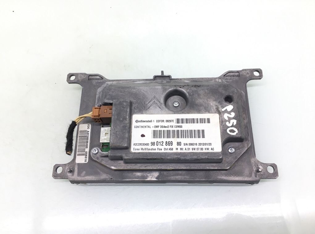 Дисплей бу для Peugeot 508 1 2.0 HDI,  2012 г.