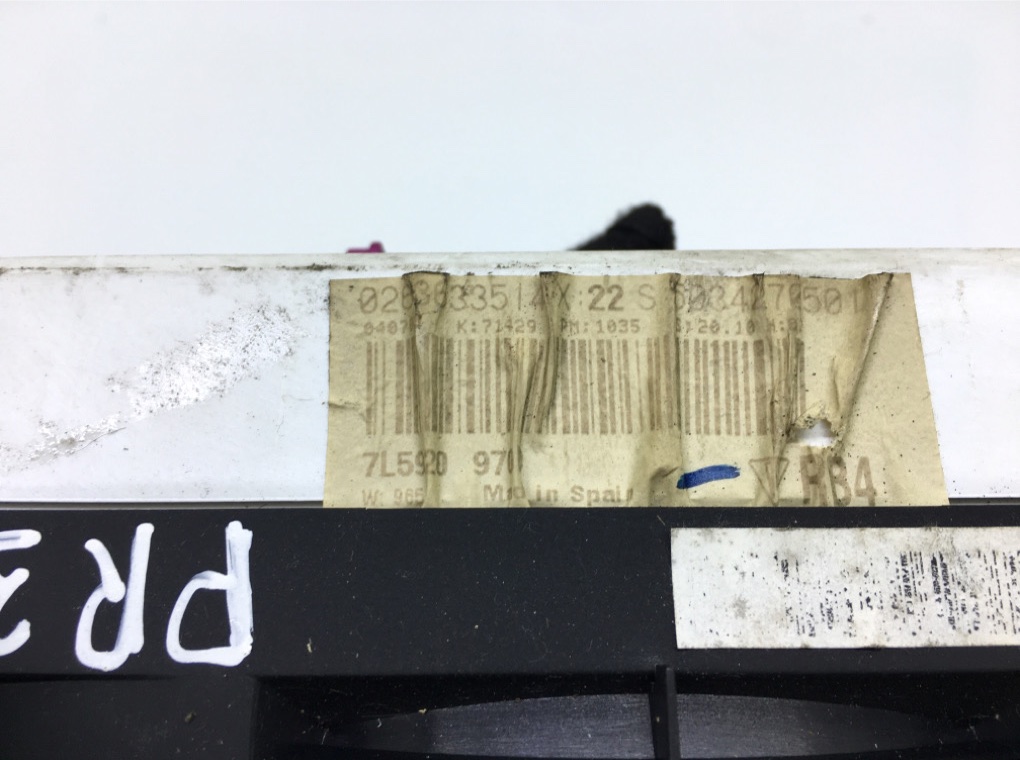 Щиток приборов (приборная панель) бу для Porsche Cayenne 1 4.5 i,  2003 г.