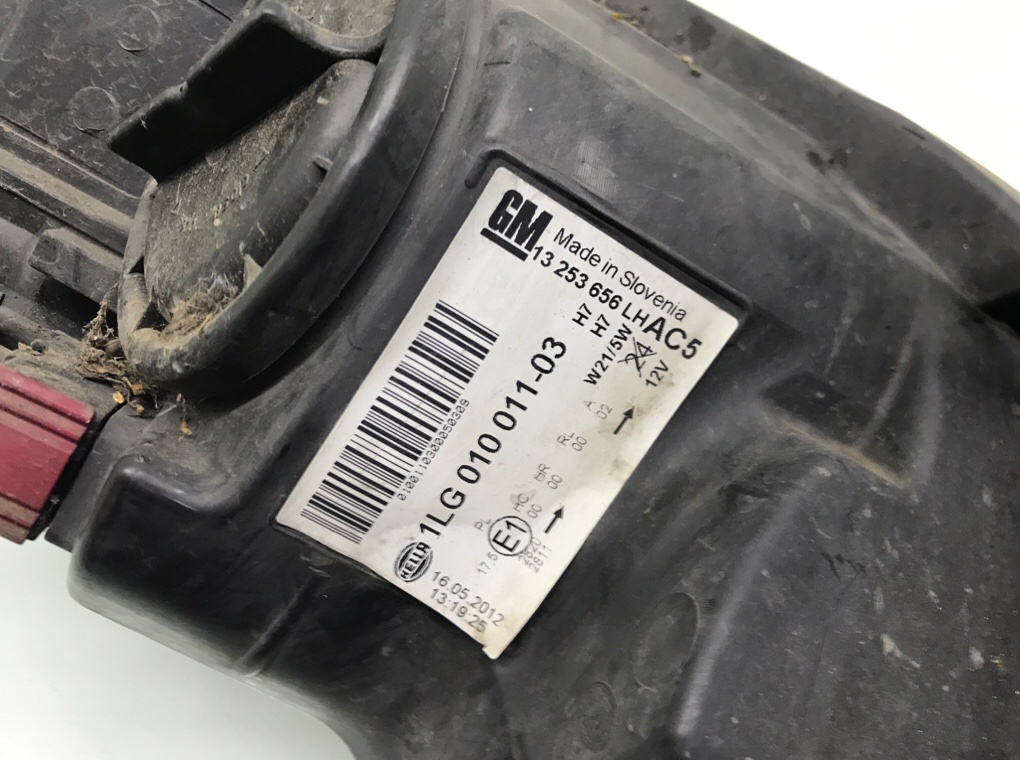 Фара левая бу для Opel Astra J 1.4 i,  2012 г.