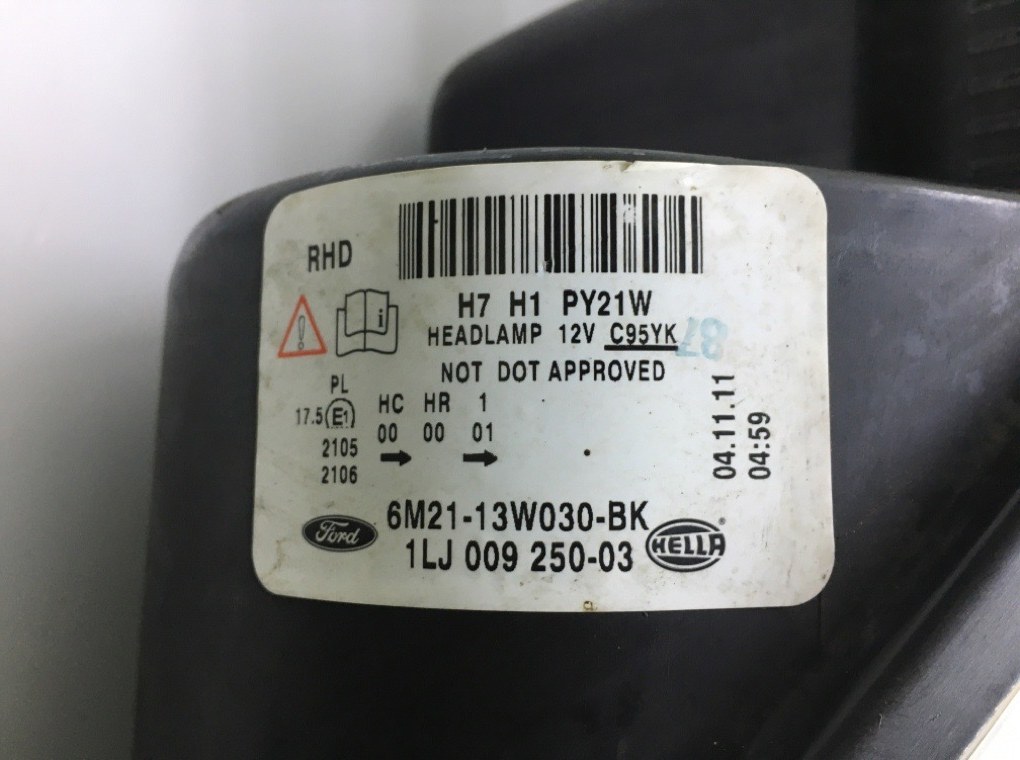 Фара левая бу для Ford S-Max  2.0 TDCi,  2010 г.