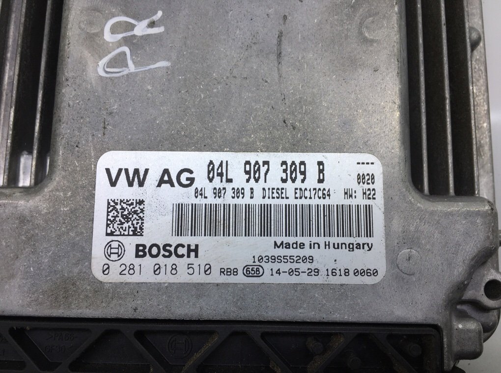 Блок управления двигателем бу для Skoda Octavia A7 1.6 TDi, 2014 г. Блок управления двигателем бу для Skoda Octavia A7 1.6 TDi, 2014 г.