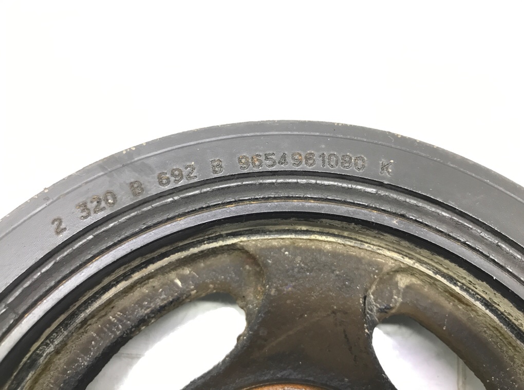 Шкив коленвала бу для Ford Focus 3 1.6 TDCi,  2012 г.