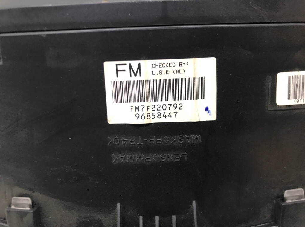 Щиток приборов (приборная панель) бу для Chevrolet Captiva  2.0 CDi,  2007 г.