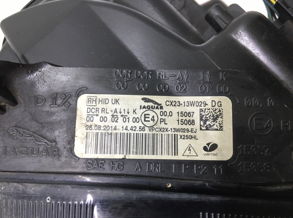 Фара правая бу для Jaguar XF 1 3.0 TD,  2014 г.