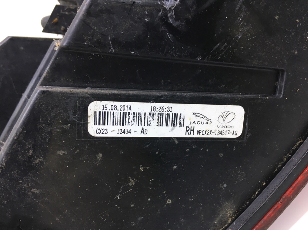 Фонарь задний правый бу для Jaguar XF 1 3.0 TD,  2014 г.