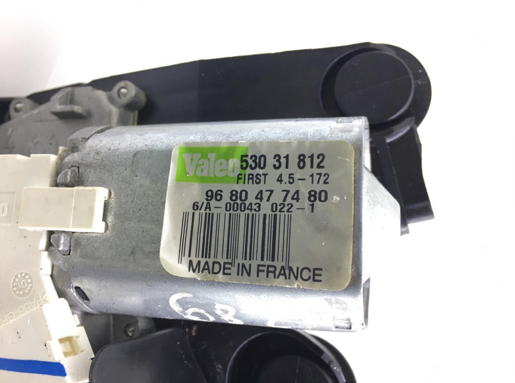 Моторчик заднего стеклоочистителя (дворника) бу для Peugeot 308 T7 1.6 i,  2011 г.