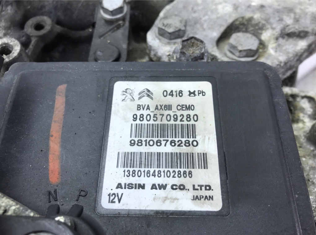 КПП автоматическая (АКПП) бу для Citroen C4 Picasso 2 1.6 HDi,  2016 г.