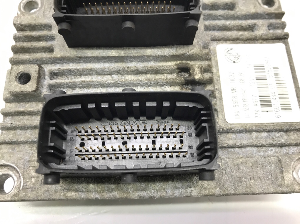 Блок управления двигателем бу для Fiat 500 2 1.2 i, 2008 г. Блок управления двигателем бу для Fiat 500 2 1.2 i, 2008 г.