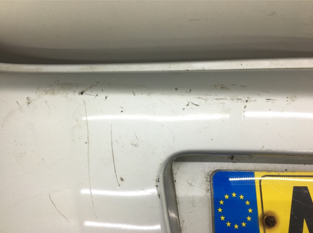 Бампер задний бу для Fiat Punto 3 1.2 i,  2007 г.