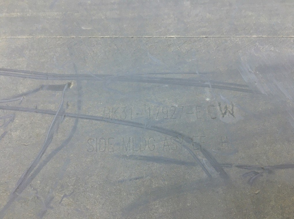 Молдинг крыла заднего левого бу для Ford Transit 8 2.0 D,  2019 г.