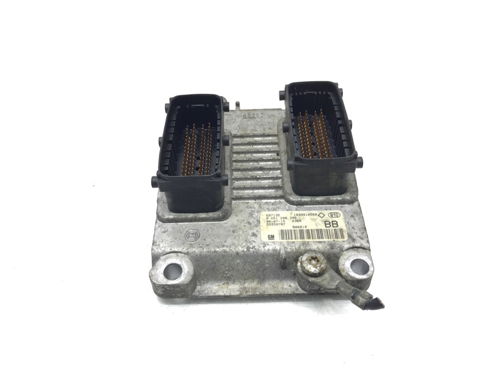 Блок управления двигателем бу для Opel Astra H 1.4 i, 2006 г.