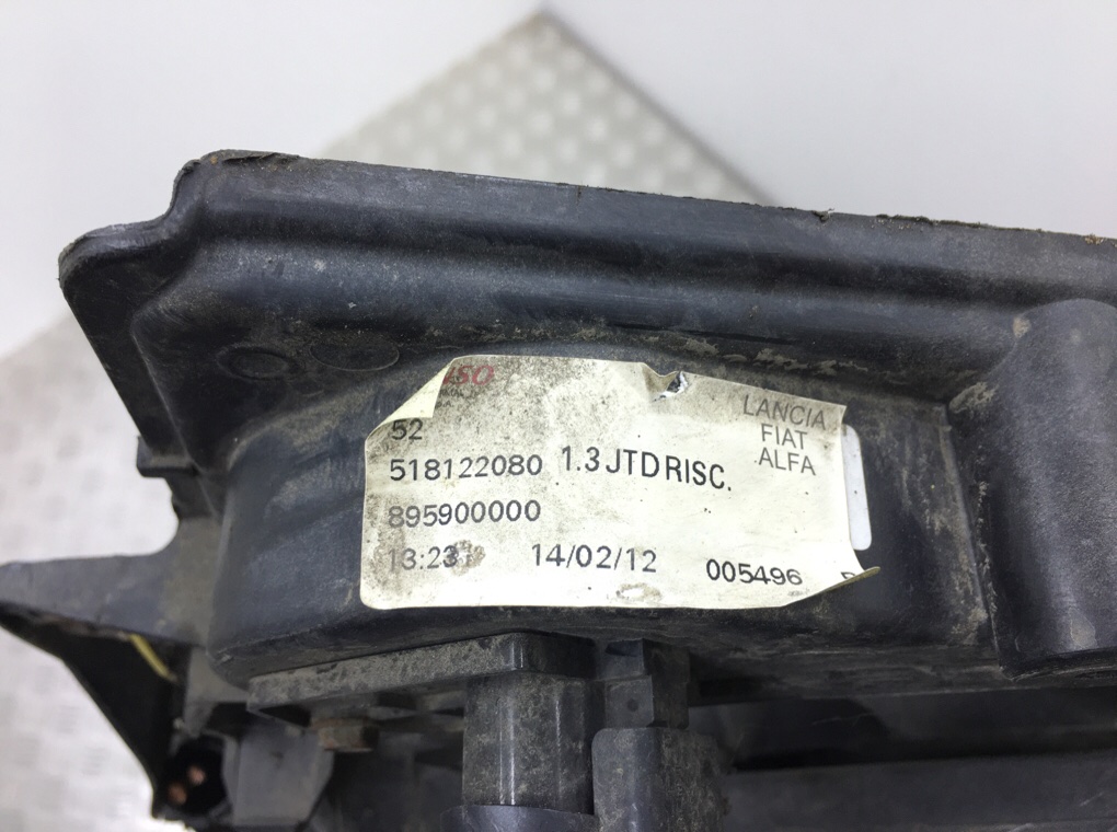 Вентилятор радиатора бу для Fiat Doblo 2 1.3 JTD,  2012 г.