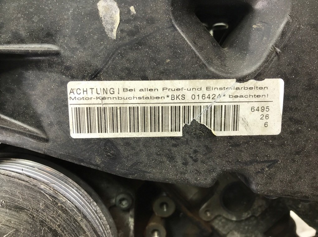 Двигатель (ДВС)  бу для Volkswagen Touareg 1 3.0 TDi,  2005 г.