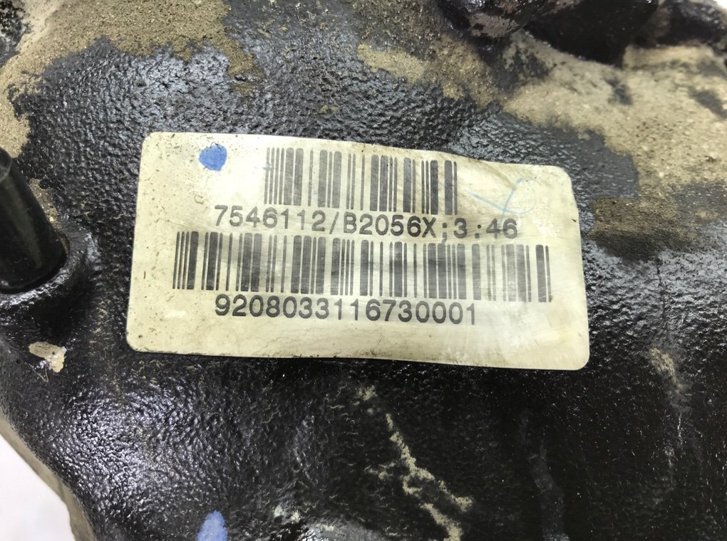 Редуктор переднего моста бу для BMW X3 E83 3.0 TD,  2008 г.