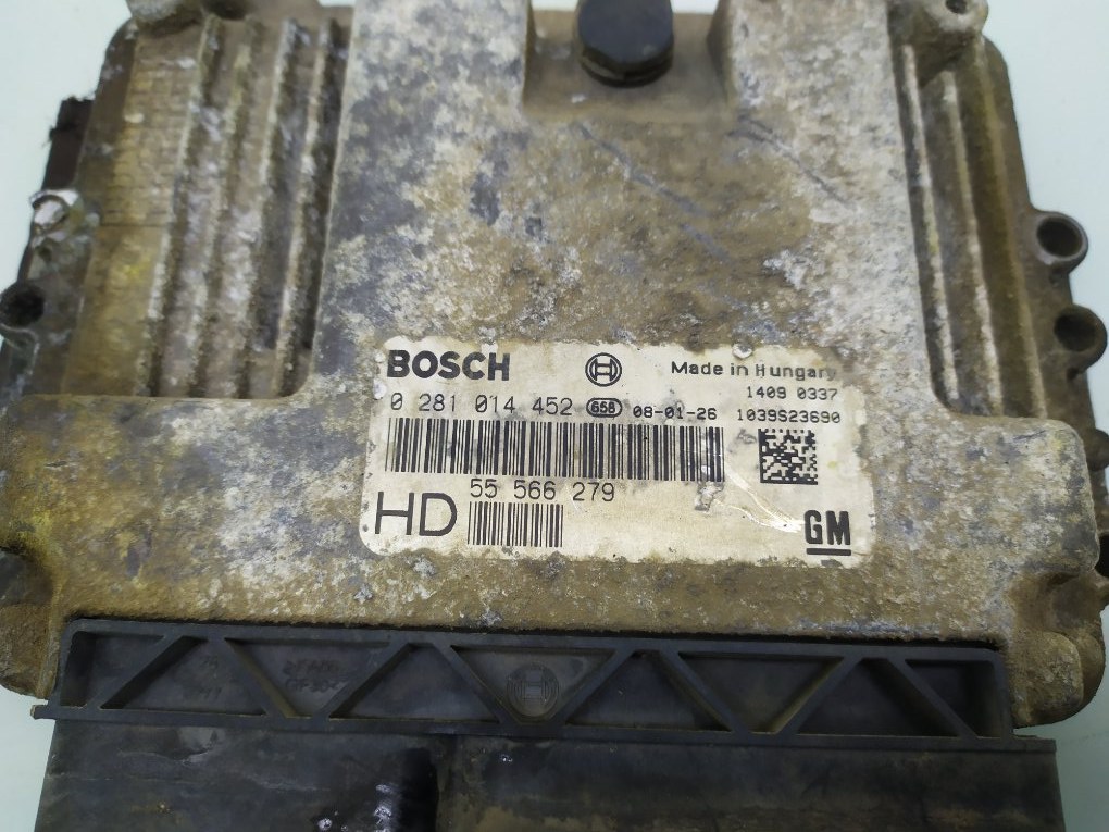 Блок управления двигателем бу для Opel Astra H 1.9 CDTi,  2008 г.