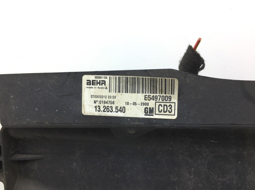 Вентилятор радиатора бу для Opel Corsa D 1.0 i,  2012 г.