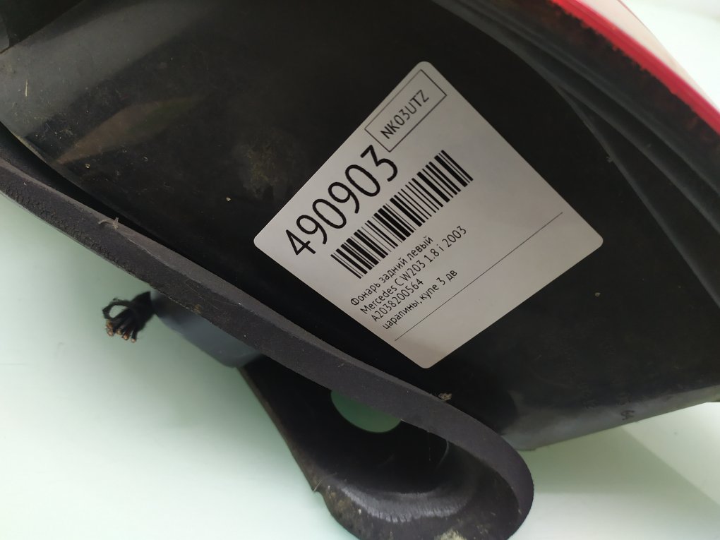 Фонарь задний левый бу для Mercedes C W203 1.8 i,   г.