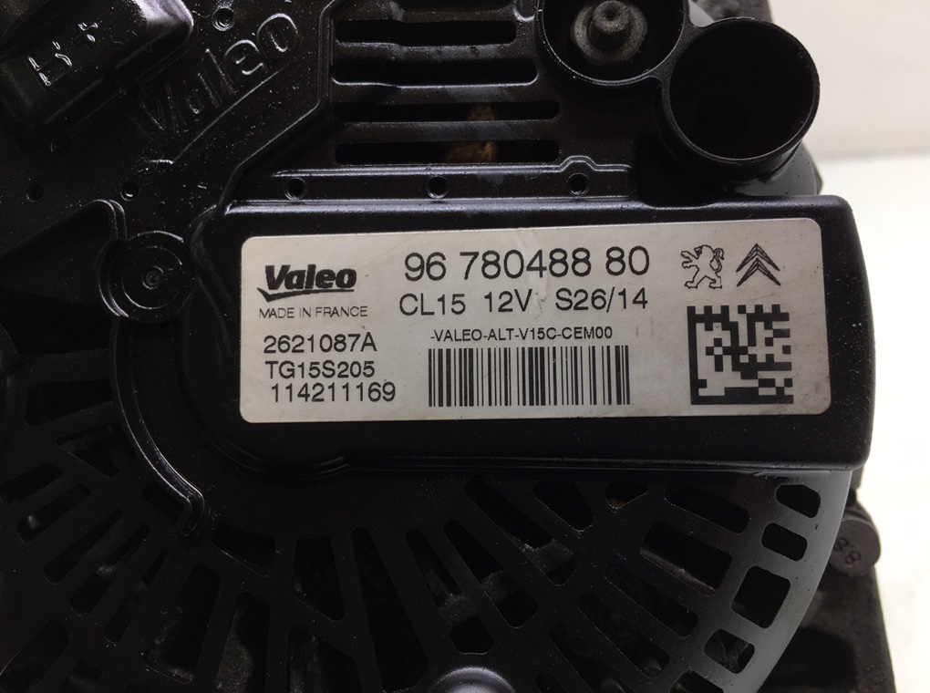 Генератор бу для Peugeot 308 T9 1.6 HDi,  2014 г.