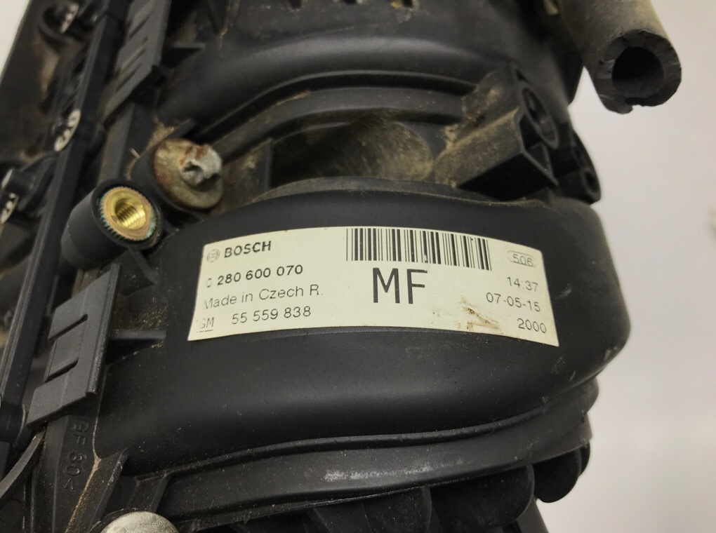 Коллектор впускной бу для Opel Meriva A 1.4 i,  2007 г.