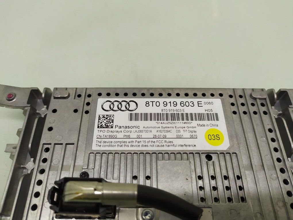 Дисплей бу для Audi A5  2.0 TFSi,   г.